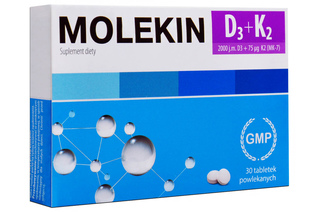 MOLEKIN D3 + K2 30 tabletek