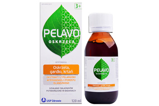 PELAVO OSKRZELA smak wiśniowy 120 ml syrop