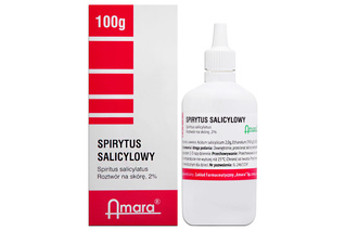 SPIRYTUS SALICYLOWY 100 g płyn