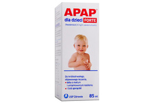 APAP DLA DZIECI FORTE 85 ml smak pomarańczowy