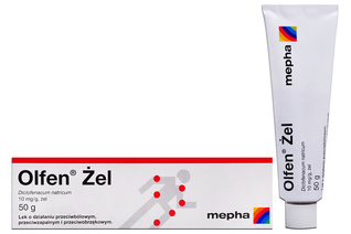 OLFEN 10 mg/g 50 g żel