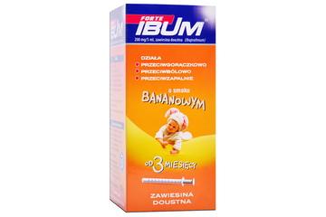 IBUM FORTE SMAK BANANOWY 100 g zawiesina