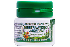 LABOFARM TABLETKI PRZECIW NIESTRAWNOŚCI 20 tabletek