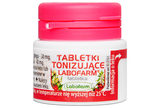 LABOFARM TABLETKI TONIZUJĄCE 20 tabletek