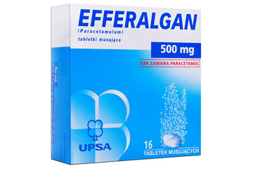 EFFERALGAN 500 mg 16 tabletek musujących