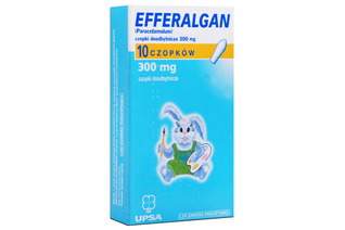 EFFERALGAN 300 mg 10 czopków