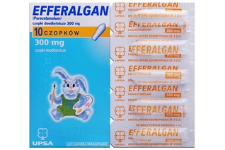 EFFERALGAN 300 mg 10 czopków