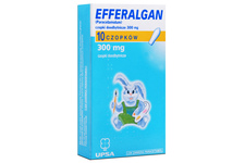 EFFERALGAN 300 mg 10 czopków