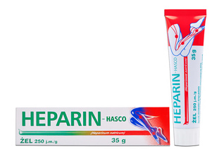 HEPARIN-HASCO 250 j.m./g 35 g żel