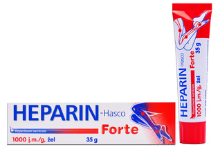 HEPARIN-HASCO FORTE 1000 j.m./g 35 g żel