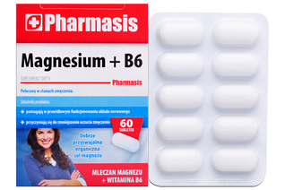 MAGNESIUM + B6 60 tabletek