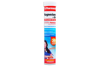 MAGNESIUM + B6 FORTE 20 tabletek musujących