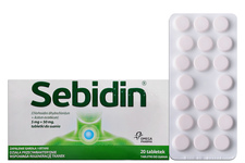 SEBIDIN 20 tabletek do ssania