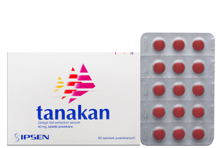 TANAKAN 40 mg 90 tabletek