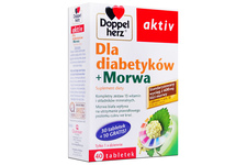 DOPPELHERZ AKTIV DLA DIABETYKÓW + MORWA 40 tabletek