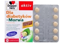 DOPPELHERZ AKTIV DLA DIABETYKÓW + MORWA 40 tabletek