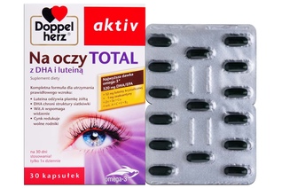 DOPPELHERZ AKTIV NA OCZY TOTAL Z DHA I LUTEINĄ 30 kapsułek