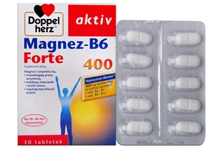 DOPPELHERZ AKTIV MAGNEZ-B6 FORTE 400 30 tabletek