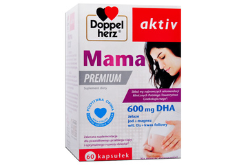 DOPPELHERZ AKTIV MAMA PREMIUM 60 kapsułek