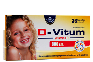 D-VITUM 800 j.m. 36 kapsułek