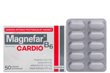 MAGNEFAR B6 CARDIO 60 tabletek
