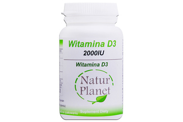 WITAMINA D3 2000UI 120 tabletek