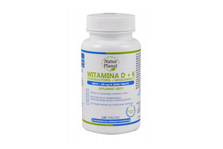 WITAMINA K2+D3 (100MCG + 2000IU) 120 tabletek