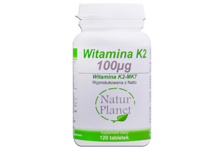 WITAMINA K2-MK7 120 tabletek