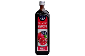 GRANVITAL 100% SOK Z OWOCÓW GRANATU 490 ml