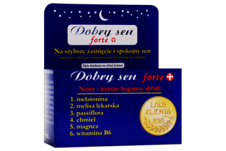 DOBRY SEN FORTE + 30 tabletek