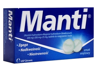 MANTI SMAK MIĘTOWY 8 tabletek