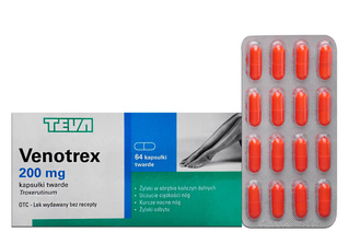 VENOTREX 200 mg 64 kapsułki