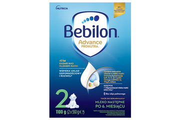 BEBILON 2 PRONUTRA-ADVANCE MLEKO NASTĘPNE 1100 g (2 x 550 g)