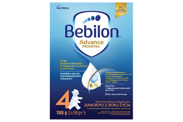 BEBILON 4 PRONUTRA-ADVANCE JUNIOR MLEKO MODYFIKOWANE 1100 g (2 x 550 g)