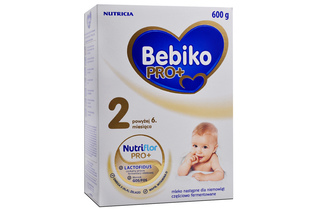 BEBIKO PRO+ 2 NUTRIFLOR PRO+ MLEKO NASTĘPNE 600 g