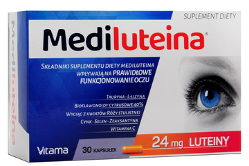 MEDILUTEINA 30 kapsułek