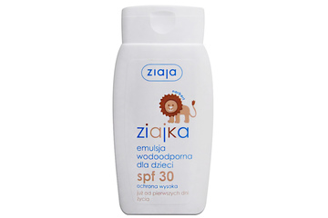 ZIAJKA EMULSJA WODOODPORNA DLA DZIECI SPF 30 125 ml