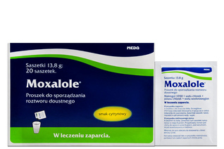 MOXALOLE SMAK CYTRYNOWY 20 saszetek