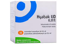 HYABAK UD 0,15 % 30 minimsów po 0,4 ml