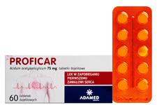 PROFICAR 75 mg 60 tabletek