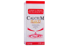 CALCIUM HASCO SMAK TRUSKAWKOWY 150 ml syrop