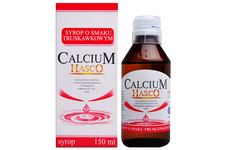 CALCIUM HASCO SMAK TRUSKAWKOWY 150 ml syrop