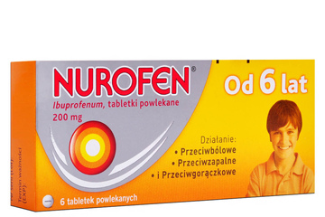 NUROFEN OD 6 LAT 6 tabletek