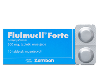 FLUIMUCIL FORTE 10 tabletek musujących