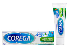COREGA SUPER MOCNY MOCNO MIĘTOWY KREM MOCUJĄCY DO PROTEZ ZĘBOWYCH 40 g krem