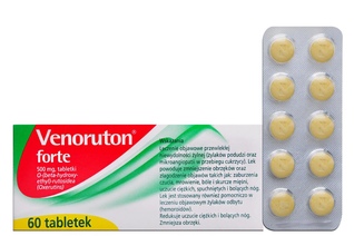 VENORUTON FORTE 500 mg 60 tabletek