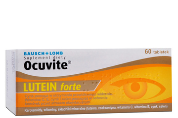 OCUVITE LUTEIN FORTE 60 tabletek