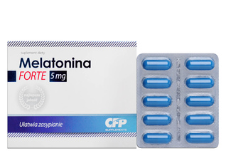 MELATONINA FORTE 5 mg 30 kapsułek