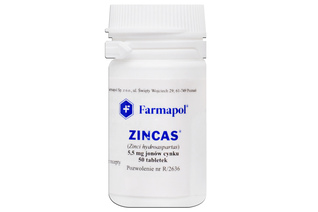 ZINCAS 50 tabletek