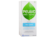 PELAVO NOS I ZATOKI 3+ 120 ml syrop